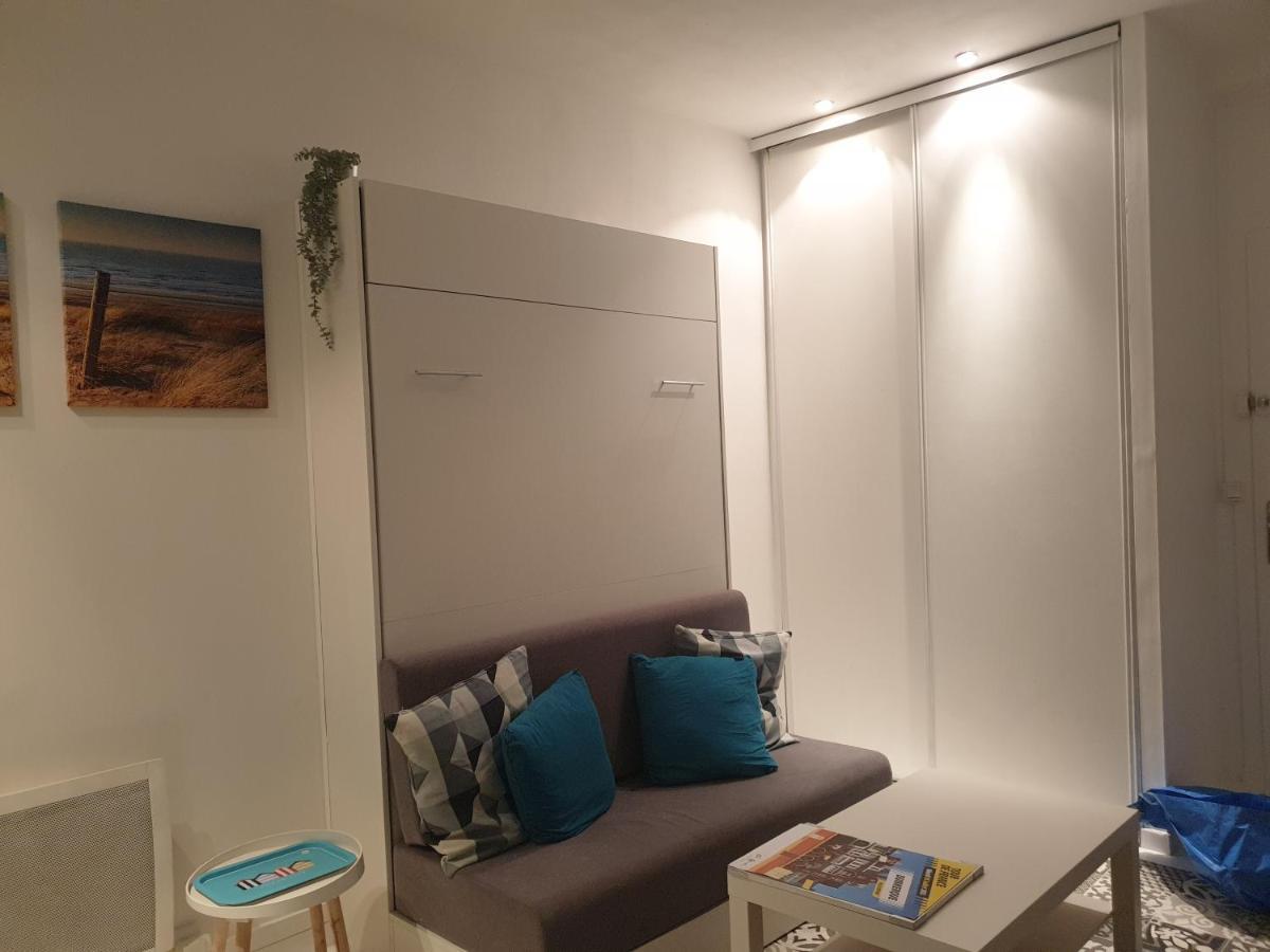 studio Vue mer au cœur de malo les bains pieds dans l eau Dunkirk Extérieur photo