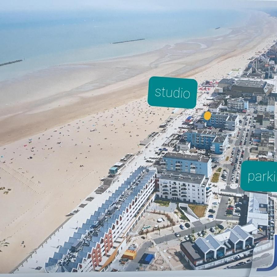 studio Vue mer au cœur de malo les bains pieds dans l eau Dunkirk Extérieur photo