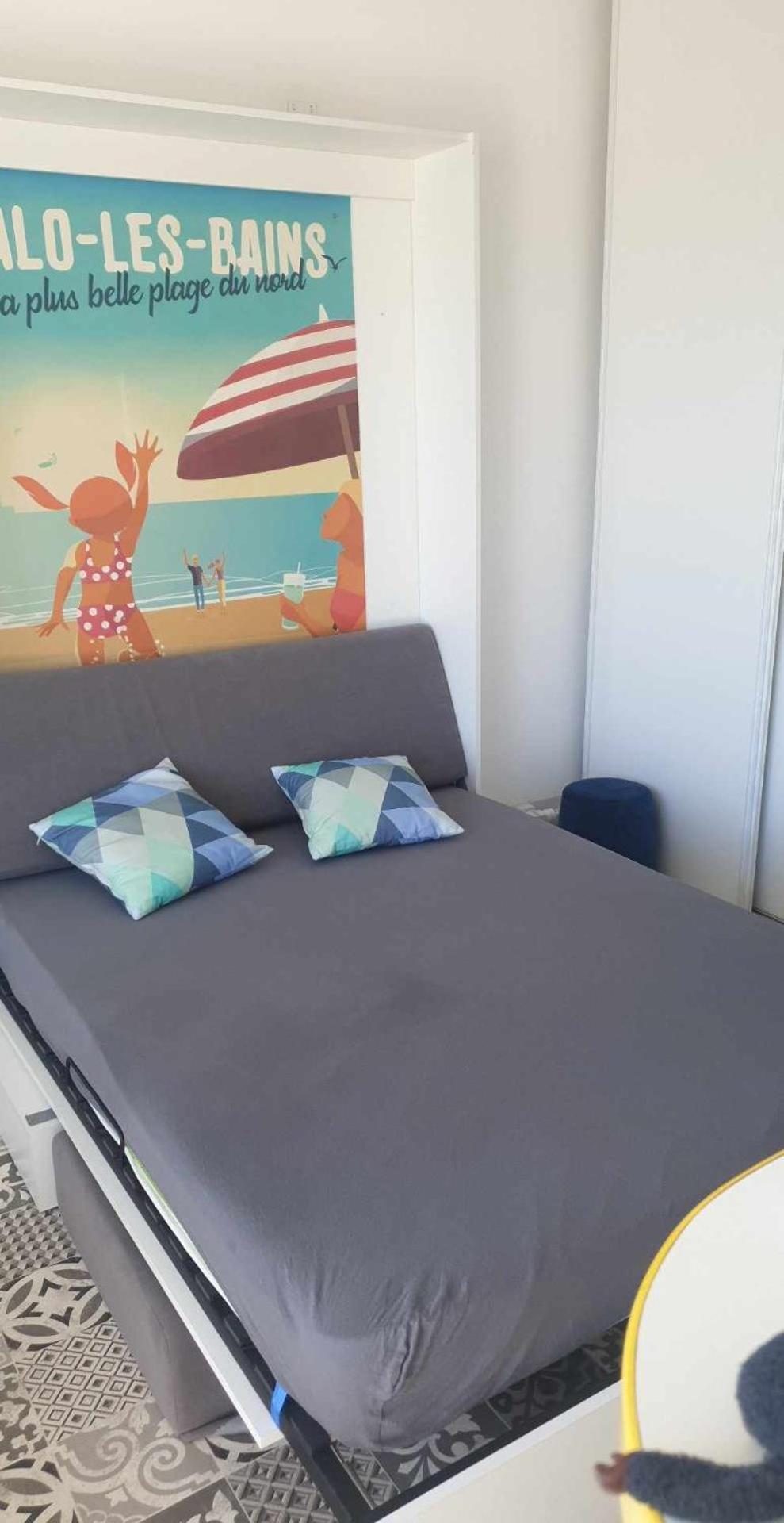 studio Vue mer au cœur de malo les bains pieds dans l eau Dunkirk Extérieur photo
